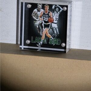 Larry Bird Celtics Display Block 2x2
